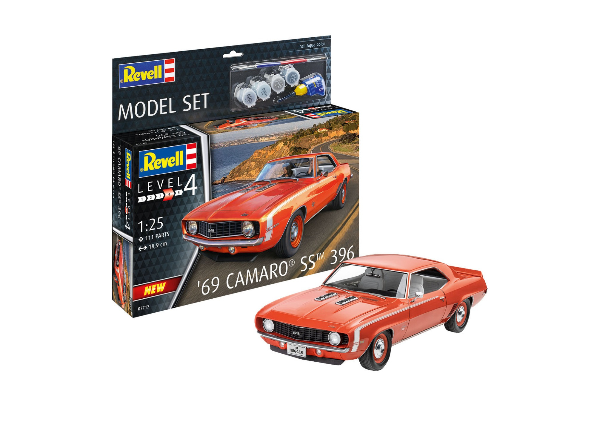 1/25 Model Set '69 Camaro SS 396