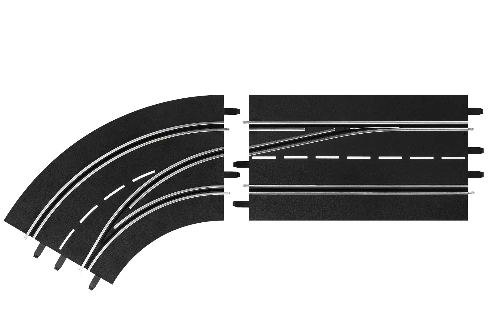 DIGITAL Lane Change Curve left out to in