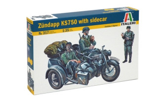 1/35 Zundapp KS750 with Sidecar