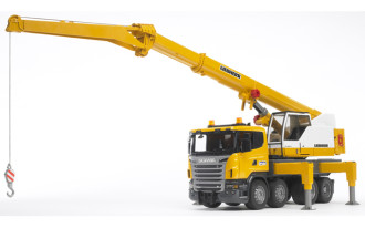 SCANIA R-Series Liebherr Crane with Lights and Sound