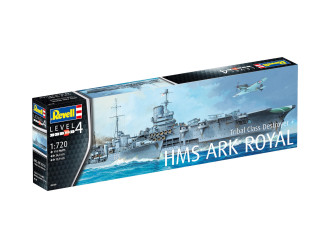 1/720 HMS Ark Royal & Tribal Class Destroyer