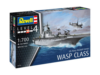 1/700 US Navy Assault Carrier WASP Class