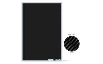 Carbon Decal Twill Weave - Fine