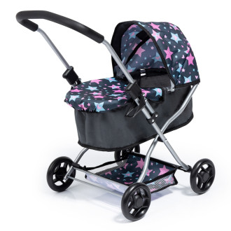 Cosatto Dolls Pram (Dark Blue) Stars - 54cm Tall