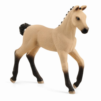 Horse Club - Hannoverian Foal, Red Dun (8cm Tall)