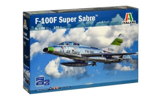 1/72 F-100F Super Sabre - Super Decal Sheet Included