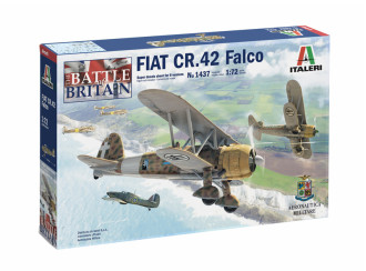 1/72 Fiat CR.42 Falco - BoB 80th Anniversary - Super Decal Sheet Included