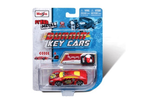 3" Fresh Metal Burnin Key Cars (12 Assorted)