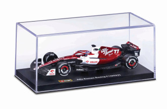 1/43 Alfa Romeo F1 C42 2022 with helmet - Collectors Hard Case (Assorted Drivers)