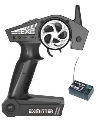 EX2 2.4GHz 2-Channel Radio with receiver