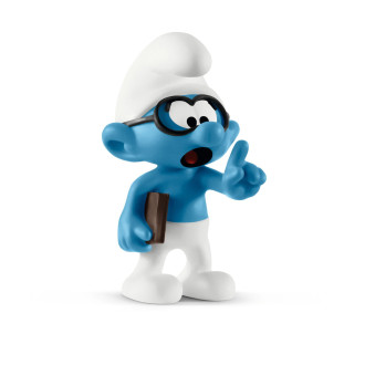 The Smurfs - Brainy Smurf (6cm Tall)