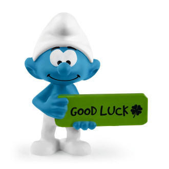 The Smurfs - Good luck Smurf (5cm Tall)