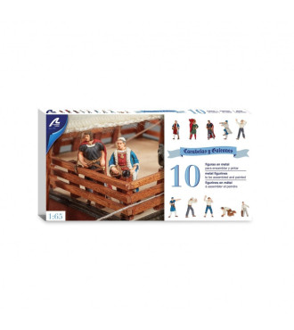 1/65 Die-cast Figurines for Santa Maria (10)