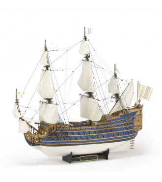 Le Soleil Royal Louis XIV's Flagship with Figurines