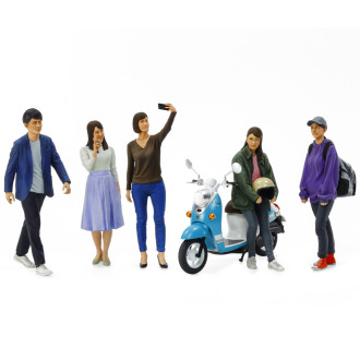 1/24 Campus Friends Set 2