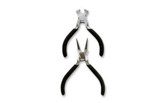Flat Nose & Round End Plier Set
