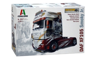 1/24 DAF XF105 "Smoky JR" Showtrucks - Super Decal Sheet Included