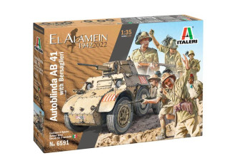 1/35 AB 41 with Bersaglieri (Italian Infantry)
