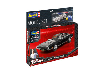1/25 Model Set F&F Dominic's 1970 Dodge Charger