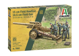 1/72 15cm Field Howitzer / 10.5cm Field Gun