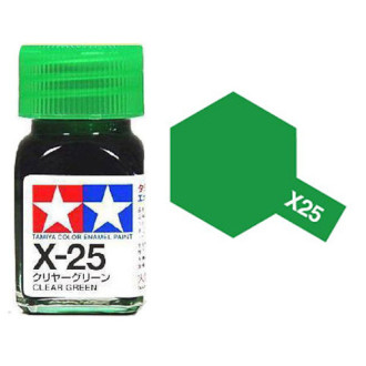 X-25 Clear Green Enamel