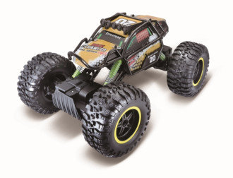 R/C Rock Crawler Pro 4-Wheel Steer with Battery & USB Charger - Length: 39cm