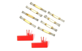 Evolution 8 Contact Brushes + 2 Red Guide Keels (Universal)