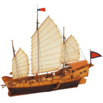 Artesania Latina - Red Dragon Chinese Junk Boat