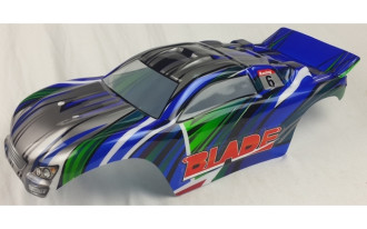Blue / Grey 1/10 Truck Body