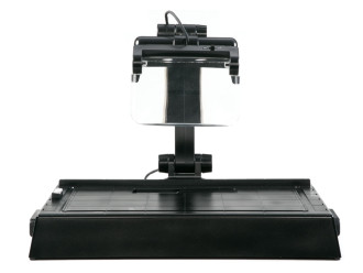 Work Stand with Magnifying Lens