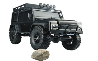 1/10 R/C BF-4J (Land Rover) Brushed Rock Crawler (Black)