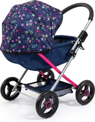 Cosy Dolls Pram (Blue) Stars Mermaid