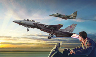 1/72 Top Gun F-14 vs A-4F