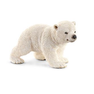 Wild Life - Polar bear cub, walking (4cm Tall)