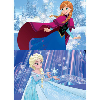 Frozen Wooden Puzzle (2x25pc)