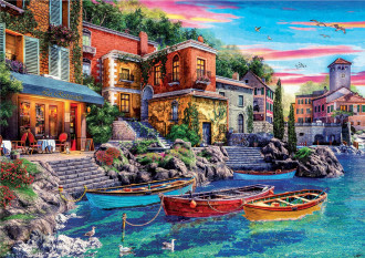 Sunset In Como (1x3000pc) Puzzle