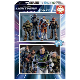 (CLEARANCE SALE) Lightyear (2x100pc) Puzzle