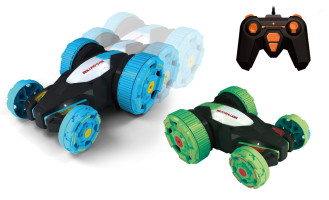 R/C Double Roll Stunt Car with Battery & USB Charger