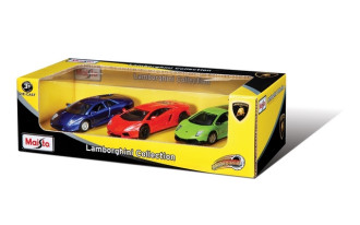 4.5" Fresh Metal Power Racer Pullback, 3 Pack Lamborghini