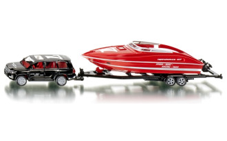 1/55 Toyota Landcruiser with Motorboat