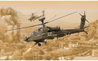 1/48 AH-64D Longbow Apache - Super Decal Sheet Included