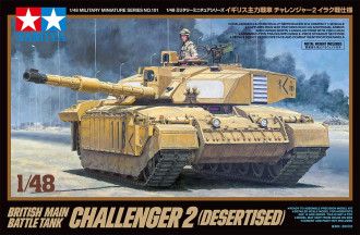 1/48 British Main Battle Tank Challenger 2 Desert