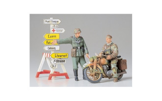 1/35 German Motorcycle Orderly Set
