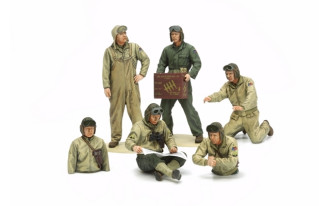 1/35 US Tank Crew Set (European Theater)