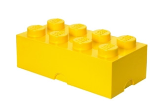 LEGO Storage Brick 8 Knob (50cm) - Yellow