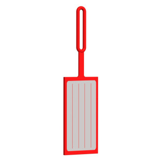 LEGO 2x4 Red Luggage Tag
