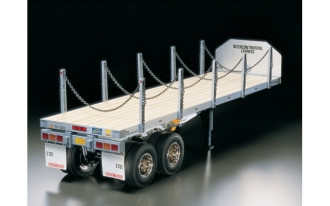 R/C 1/14 Flatbed Semi-Trailer