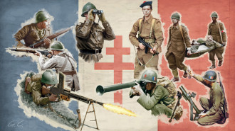 1/72 French Infantry WWII
