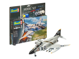 1/72 Model Set F-4J Phantom II