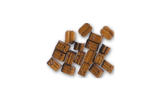 Double Block 5mm Walnut (18 pieces)